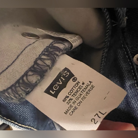 Vintage Levi’s shaping denim cropped jeans - Picture 5 of 5